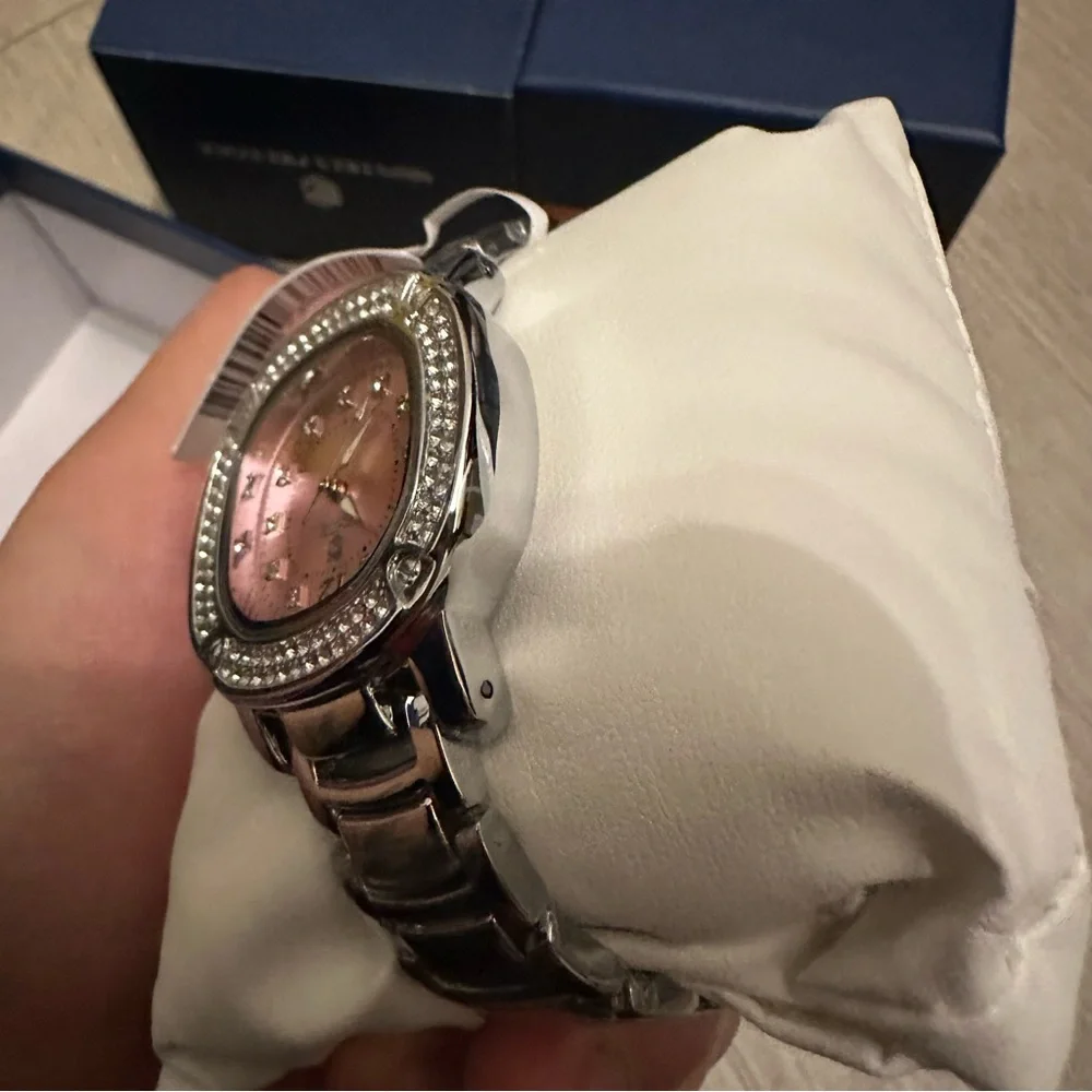 Montres Prestige x Invicta MPW-0191 Pink Crystal Watch 35mm NIB